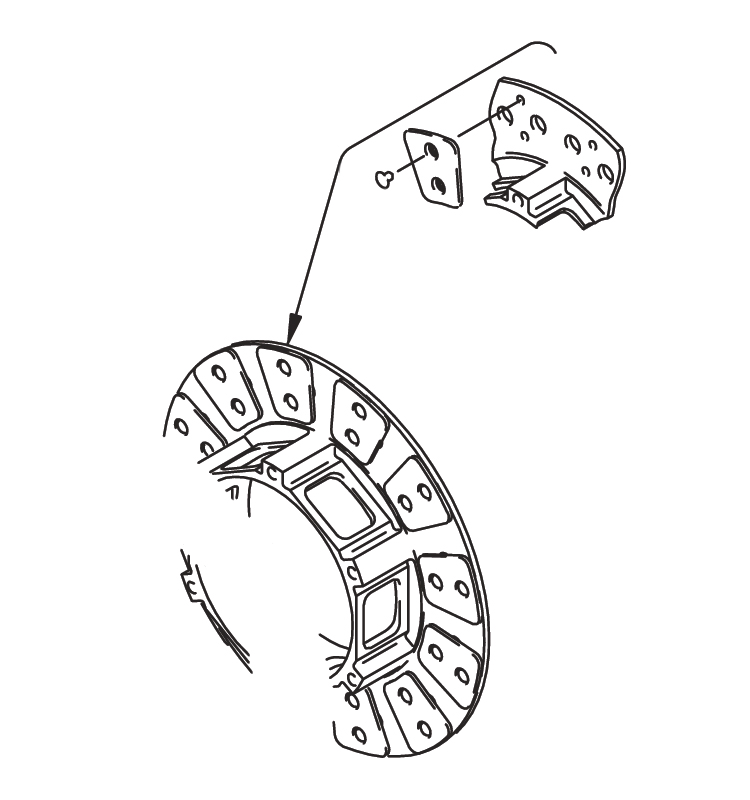 Cleveland Wheel & Brake 075-17600 Torque Plate Assembly