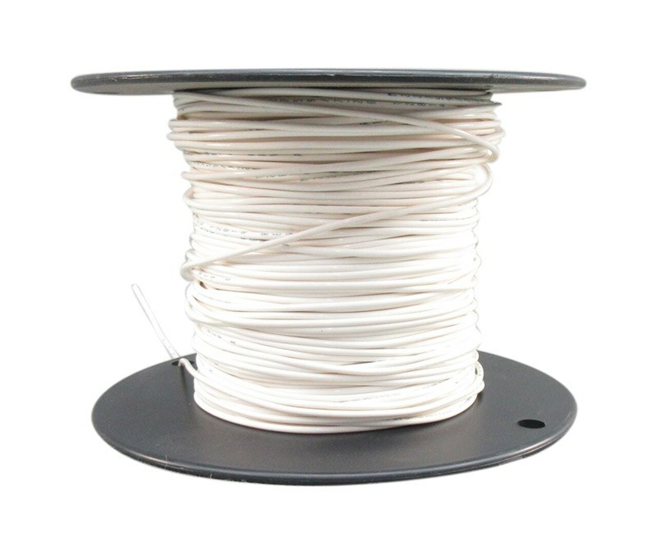 Military Specification M22759/11-14-9 White 14 AWG PTFE Tapes/Coated Fiberglass Braid Wire