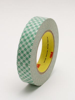 3M™ 051115-31651 Scotch® 401M Off-White 9 Mil Double Coated Paper Tape - 2" x 36 Yard Roll