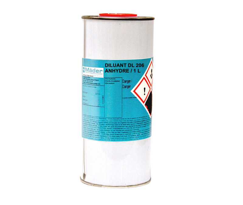Socomore DL 206 Clear Thinner - Liter Can