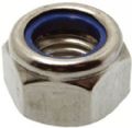 Military Standard MS21044D04 Aluminum Nut, Self-Locking, Hexagon