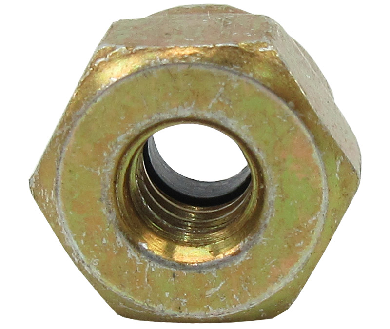 Military Standard MS21044N08 Steel Nut, Self-Locking, Hexagon