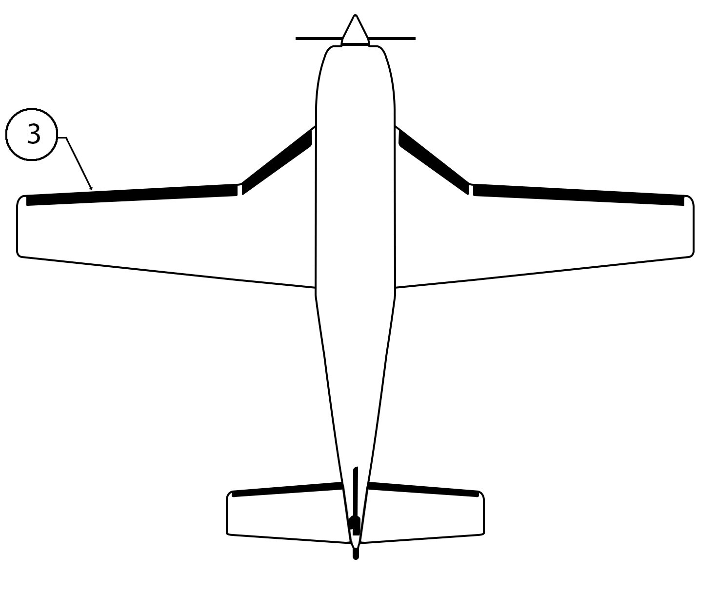 GOODRICH 27-7D5164-09 Piper PA46-310P LH Wing De-Ice Boot