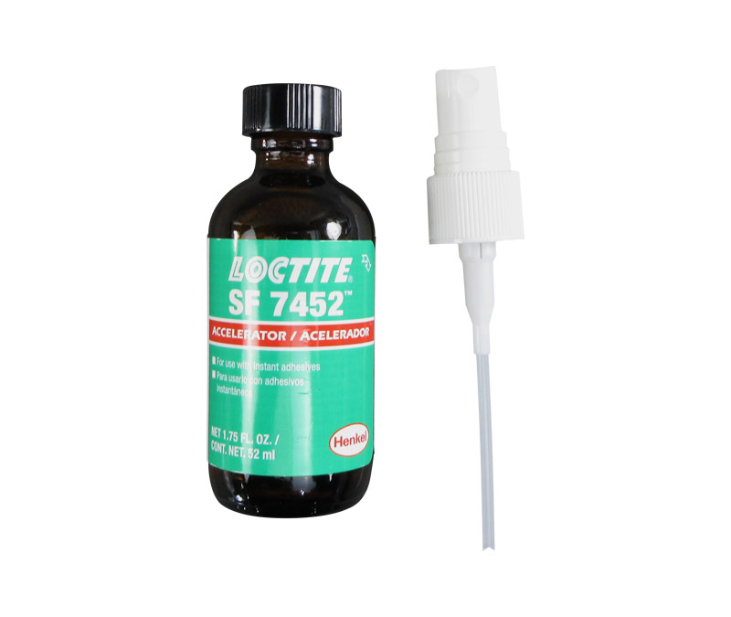 Henkel 18580 LOCTITE® SF 7452™ Transparent Cure-Speed Accelerator - 1.75 oz Spray Cap Bottle