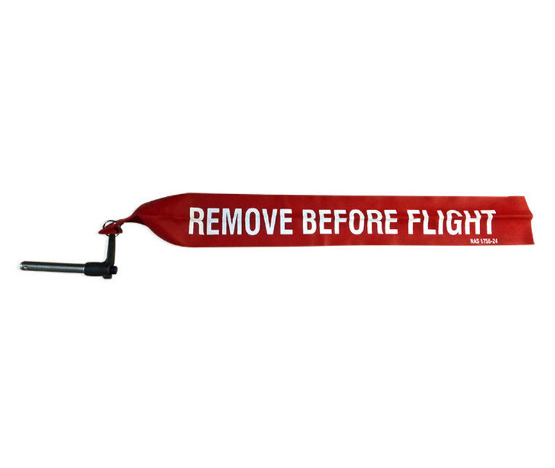 AERO Specialties 2011139 Embraer EMB-500 Phenom 100 Nose Landing Gear Downlock Pin with Remove Before Flight Streamer