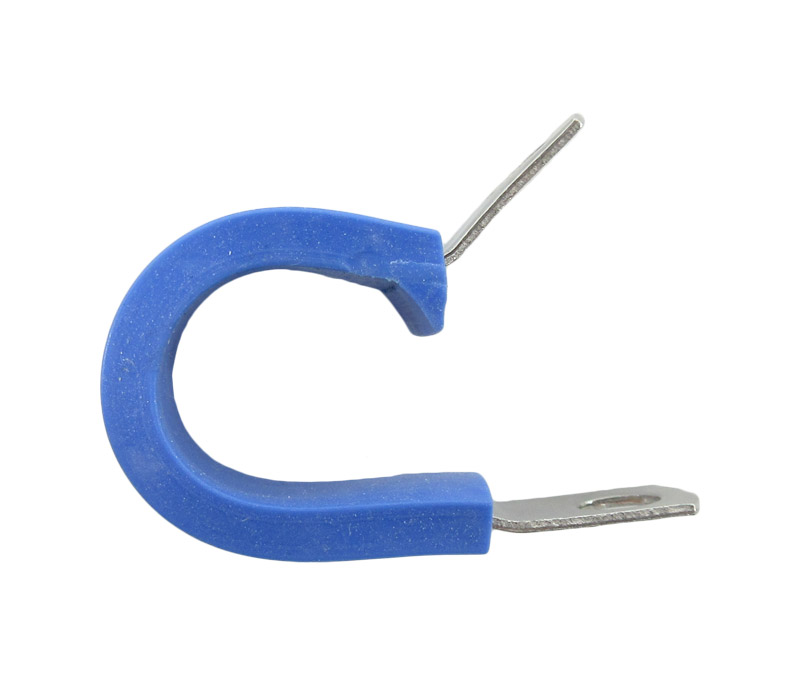 Military Standard MS21919WCJ8 Crescent Steel Band Wedge Fluorosilicone Cushion Clamp