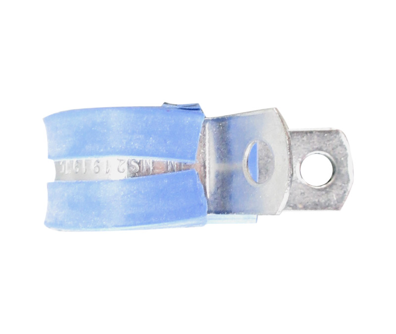 Military Standard MS21919WCJ10 Crescent Steel Band Wedge Fluorosilicone Cushion Clamp