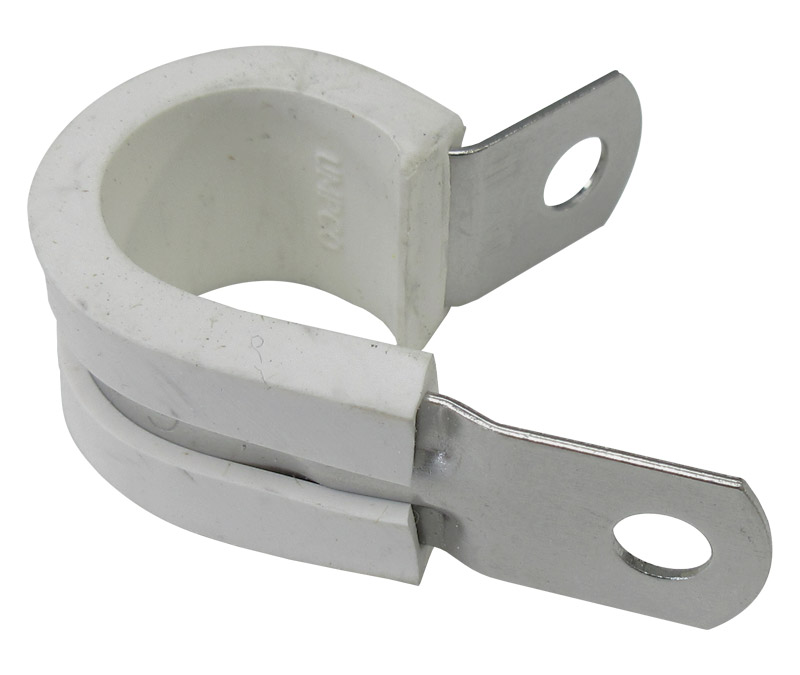 Military Standard MS21919WCH9 Stainless Steel Cushioned Clamp, Loop