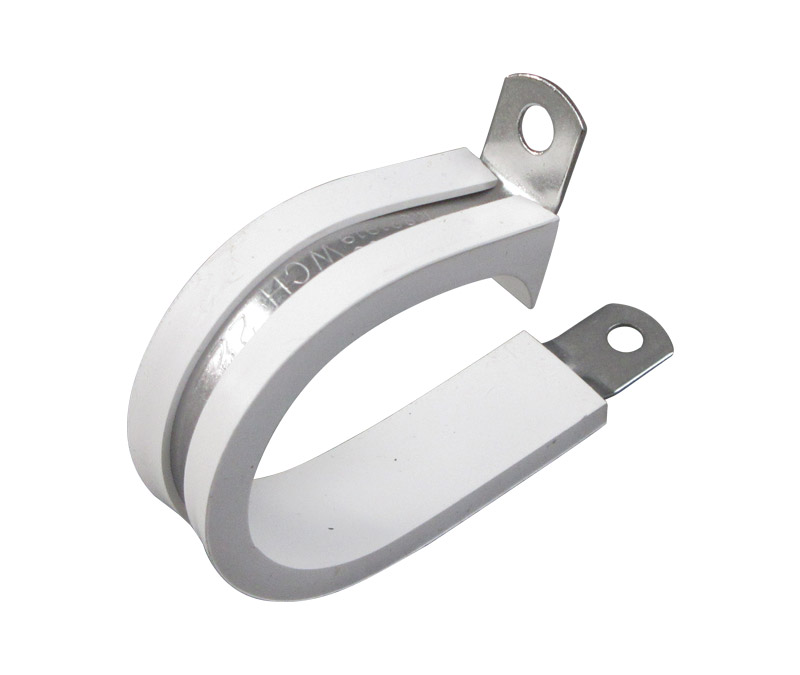 Military Standard MS21919WCH22 Stainless Steel Cushioned Clamp, Loop
