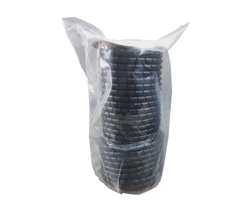 ICO-Rally SWP-1/2 Black 0.500" OD x 0.058" Wall Polyethylene Spiral Wrap Tubing