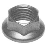 Howmet Global Fastening H14-06 Steel Reduced Height Six-Point Nut