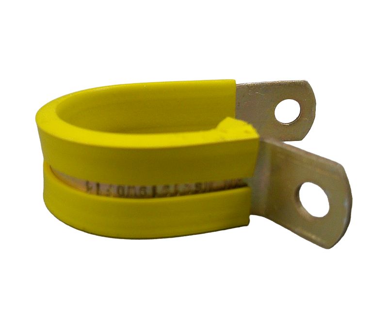 Military Standard MS21919WDF14 Aluminum Cushioned Clamp, Loop