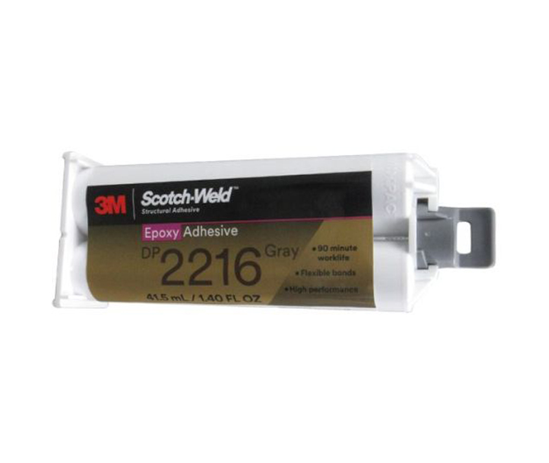3M™ Scotch-Weld™ DP2216 Gray Epoxy Adhesive - 41.5 mL (1.40 oz) DuoPak Cartridge