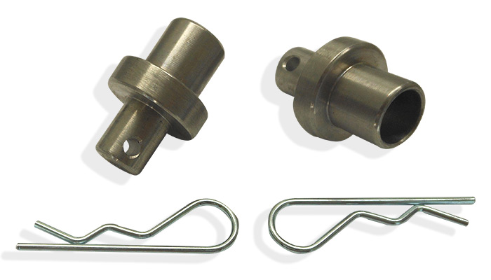 Brackett T-36 Gray Northrop T-38 Talon & Cessna T-37 Tweet Universal Towbar Adapter (2 Required)