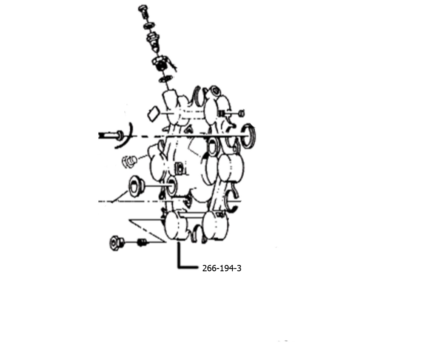 GOODRICH 266-194-3 Piston Hsg