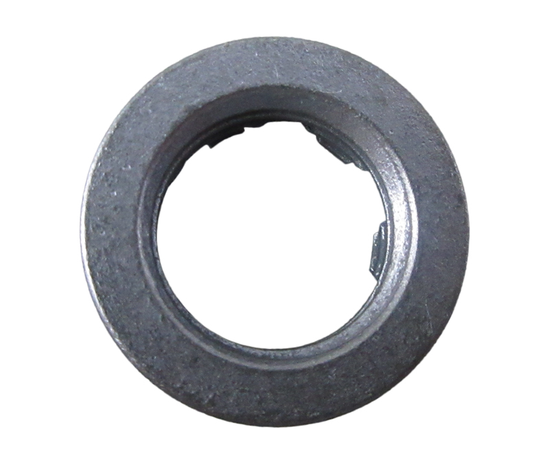 Military Standard MS14145L7 Steel Dry Filmed Nut, Self-Locking, Slotted, Hexagon