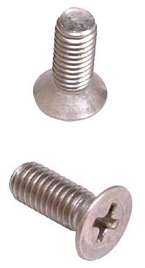 Military Standard MS24693-C8 Stainless Steel Screw, Machine