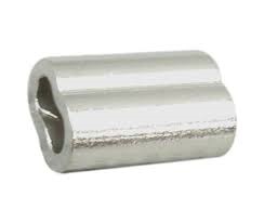 Military Standard MS51844-85 Tin Plated Copper 5/32" Swaging-Wire Rope Sleeve