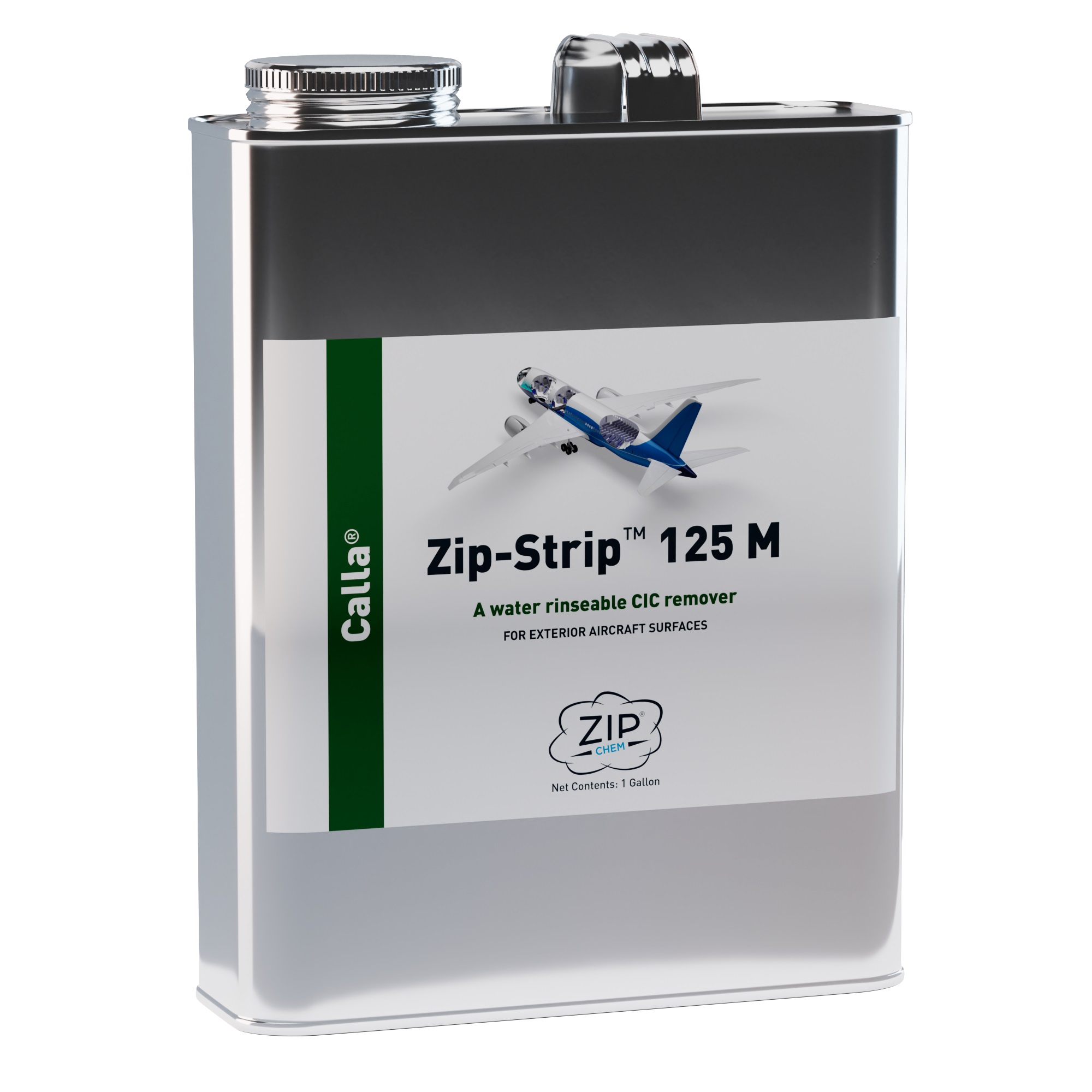 Zip-Chem® 009452 Zip-Strip™ 125M Water Rinseable CIC Remover - Gallon Can
