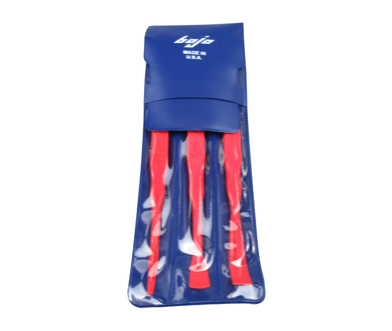 Bojo™ Tools SST2-3KUK-CEL 3-Piece Red Celcon Material Sealant Smoothing Tool Kit