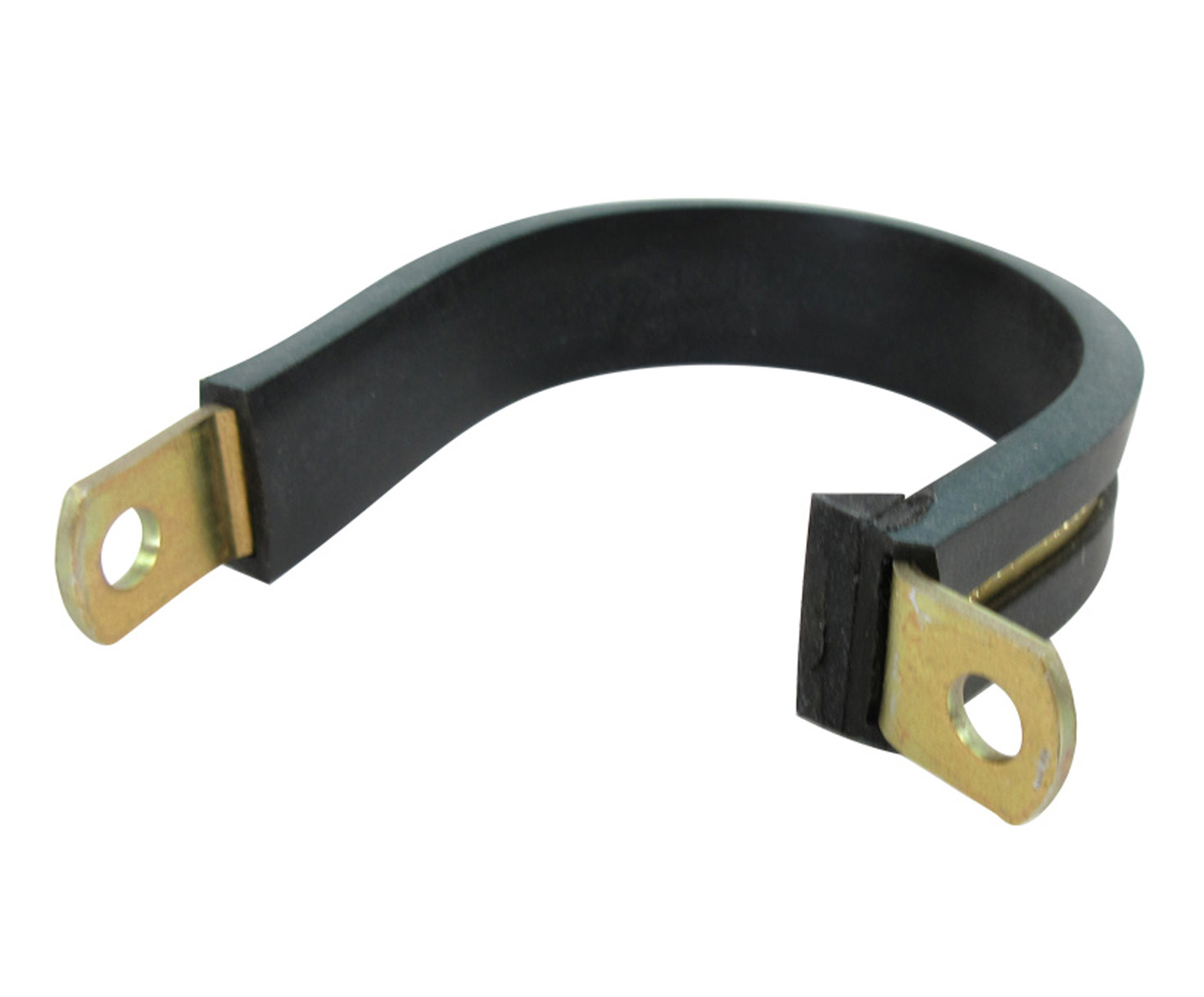 SAE Aerospace Standard AS21919WDG26 Aluminum Band Wedge Chloroprene Cushioned Clamp