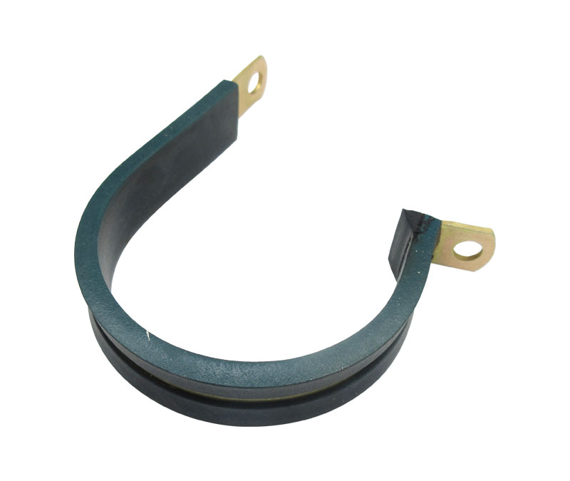 SAE Aerospace Standard AS21919WDG29 Aluminum Band Wedge Chloroprene Cushioned Clamp
