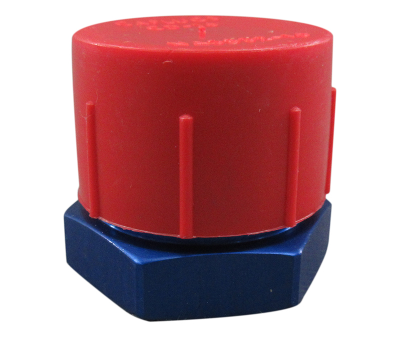 SAE Aerospace Standard AS5168D16 Aluminum Plug, Tube Fitting, Threaded