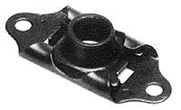 Military Standard MS21075L04 Steel Dry Filmed Nut, Self-Locking, Plate