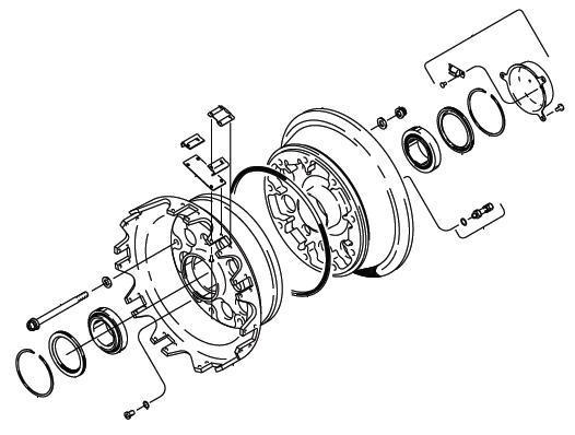 Cleveland Wheel & Brake 40-202 Wheel Assembly