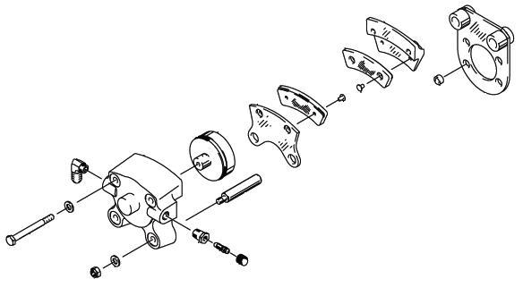 Cleveland Wheel & Brake 30-75A Brake Assembly