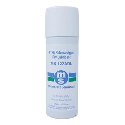 Miller-Stephenson™ MS-122ADL PTFE Dry Lubricant / Release Agent - 12 oz Aerosol Can