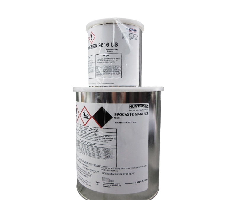 HUNTSMAN® EPOCAST® 50-A1/9816 Amber BMS 8-201F Type III Spec High-Strength Epoxy Laminating System - Gallon Kit