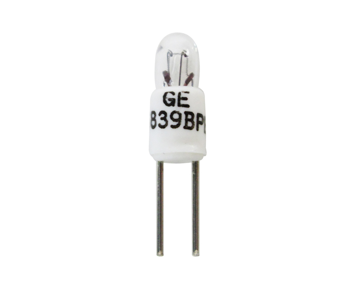 GE Lighting 6839BPEGPL T1 28-Volt / .024-Watt Lamp, Incandescent - 10/Pack