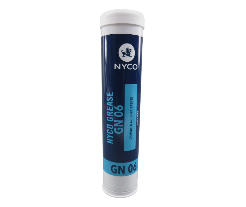 NYCO GREASE GN 06 Graphited Petroleum Aircraft Grease DCSEA 355/A Spec - 400 Gram Cartridge (380g Net Wt)