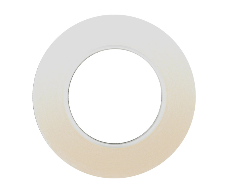 3M™ 021200-02850 Scotch® 232 Tan 6.3 Mil High Performance Masking Tape - 6 mm x 55 m Roll - 144/Case