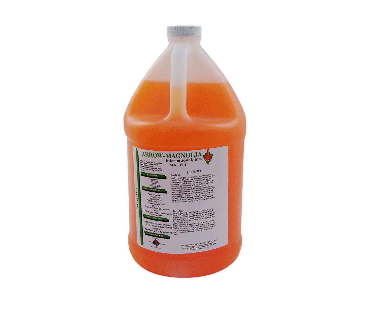 MACH-I CD-4660 Pink Concentrate Non-Corrosive Biodegradable Aircraft Belly Degreaser - Gallon Jug - 20/Case
