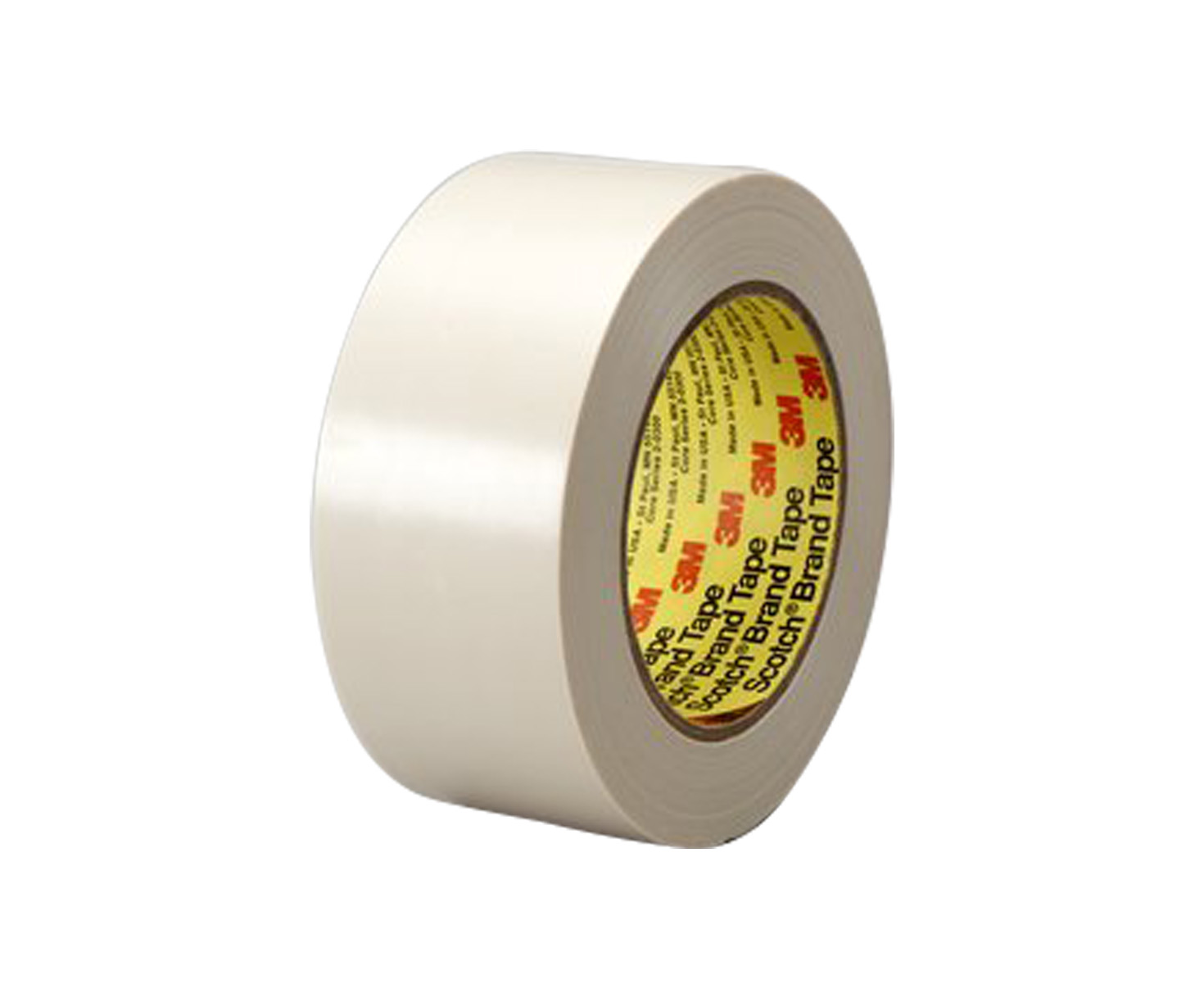 3M™ 021200-85616 Scotch® 470 Tan 7.1 Mil Electroplating Tape - 1" x 36 Yard Roll - 36/Case
