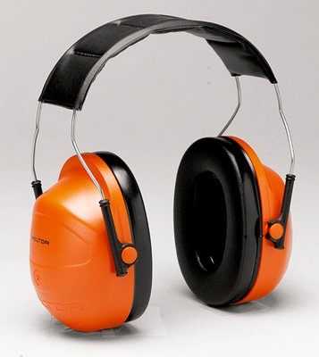 3M™ H31A PELTOR™ Hi-Viz Orange 24 db Over-the-Head Earmuffs