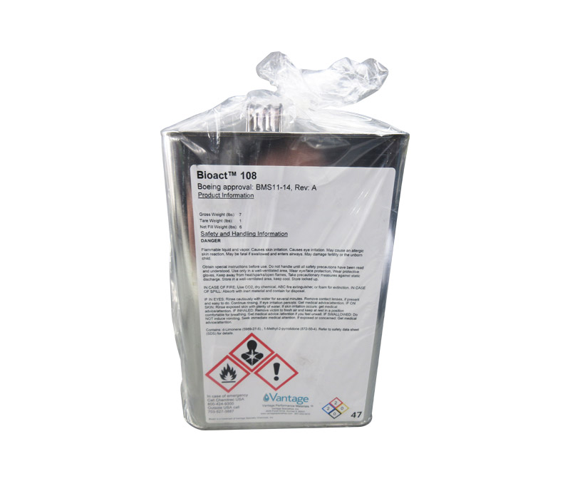 BIOACT™ 108 Corrosion Inhibited Compound (CICs) Remover - 6 lb (Gallon) Can