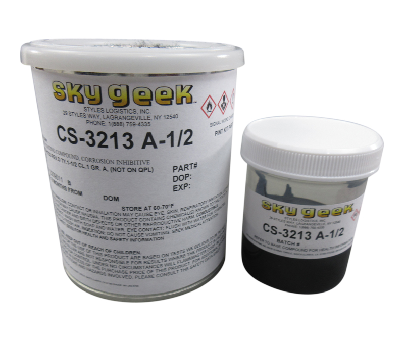 Flamemaster CS 3213 A-1/2 Corrosion Inhibitive Fuel Resistant Sealant - Pint (12 fl oz) Kit - 16/Case