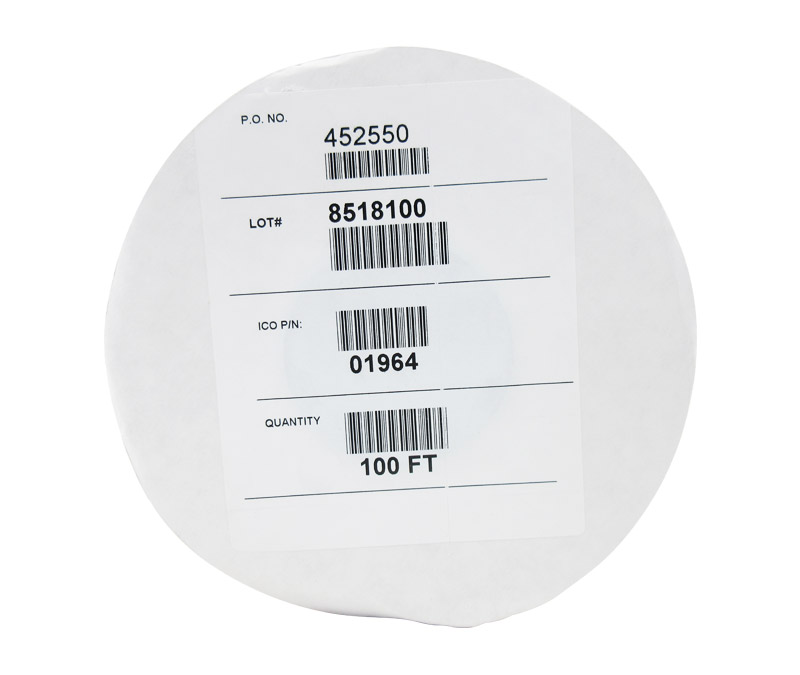 ICO-Rally SWP-1/4 Natural 0.250" OD x 0.058" Wall Polyethylene Spiral Wrap Tubing - 20/Pack