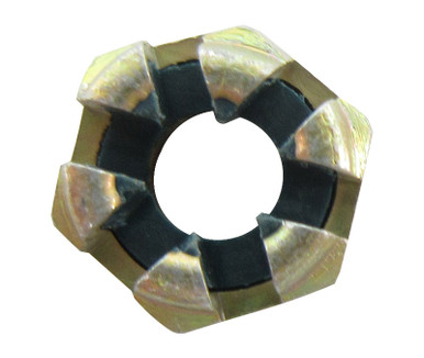 Military Standard MS17825-4 Steel Nut, Self-Locking, Slotted