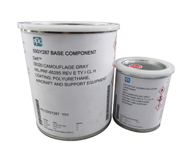 PPG Deft 03-GY-287 FS#36320 Gray MIL-PRF-85285 Type I Spec