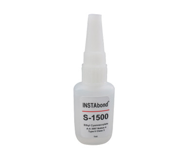 INSTAbond S-1500 Clear A-A-3097 Type 2 Class 3 Cyanoacrylate