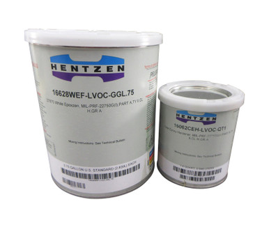 Hentzen FS#27875 Epox-Zen Topcoat - White - 1.25 Gallons