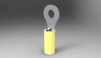 TE Connectivity 35149 Ring Tongue Terminal - AWG 12-10 - Insulation Max ...