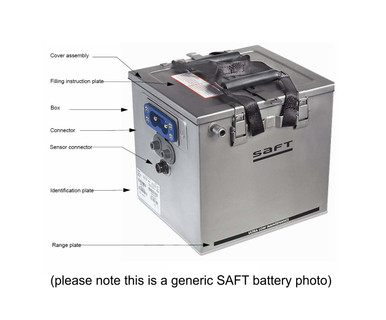 SAFT 114769 Model 1656-1 Nicad Battery Assembly at SkyGeek.com