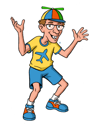 Sky Geek Mascot