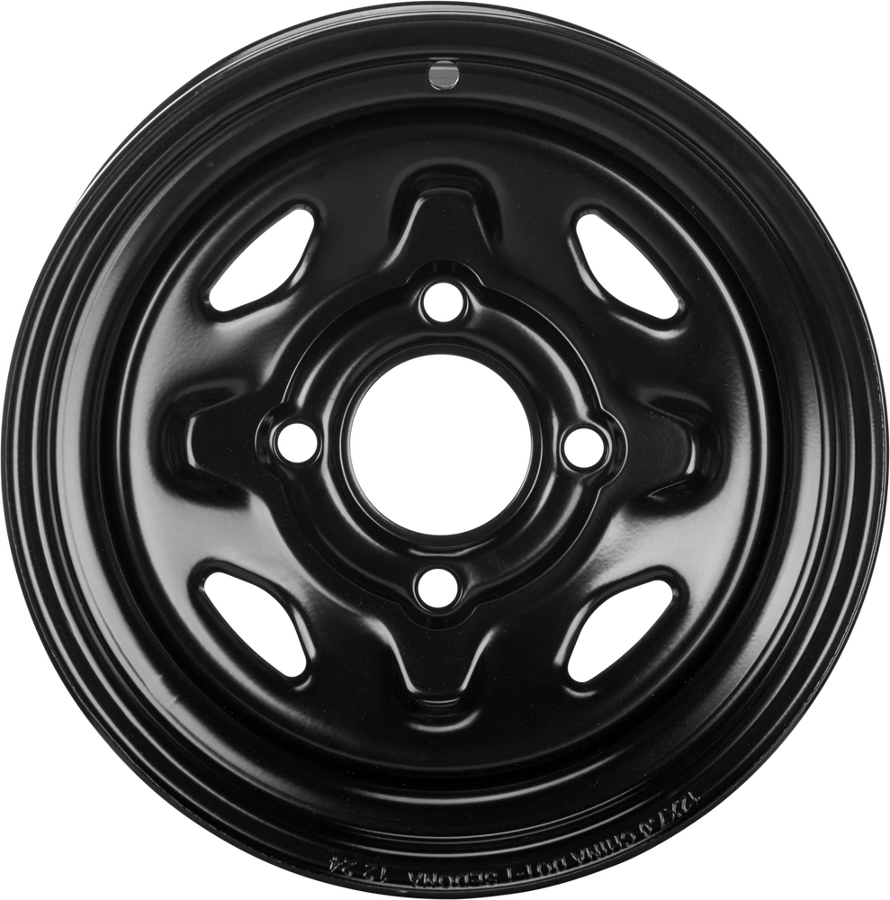 SEDONA STEEL 12X7 4/110 5+2 BLK FRONT