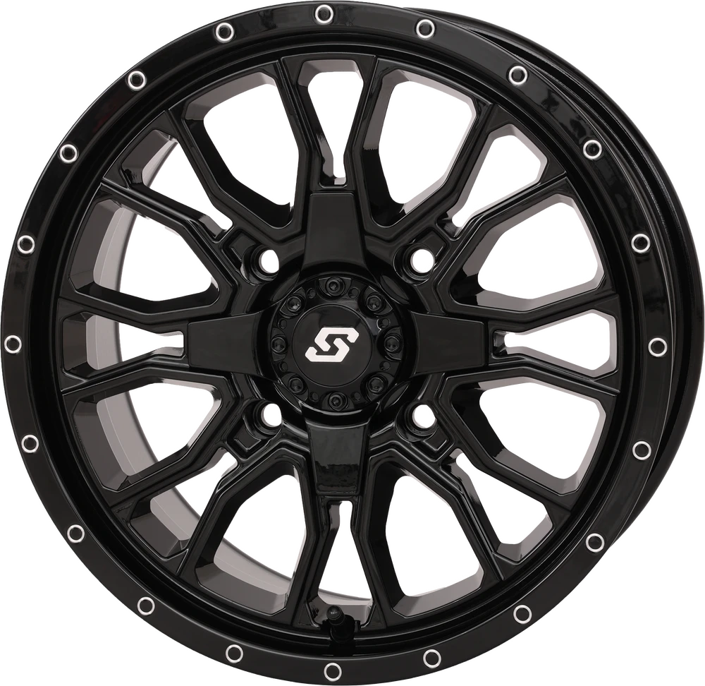 FUSION DD WHEEL  15X7 5+2 4/137 & 4/156 GLOSS BLACK